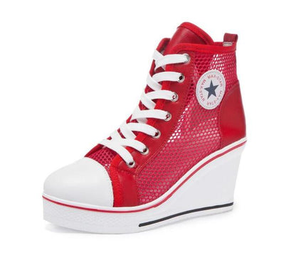 Variant image for Höga Sneakers Dam Mesh Hög Sula 7,5 cm-37