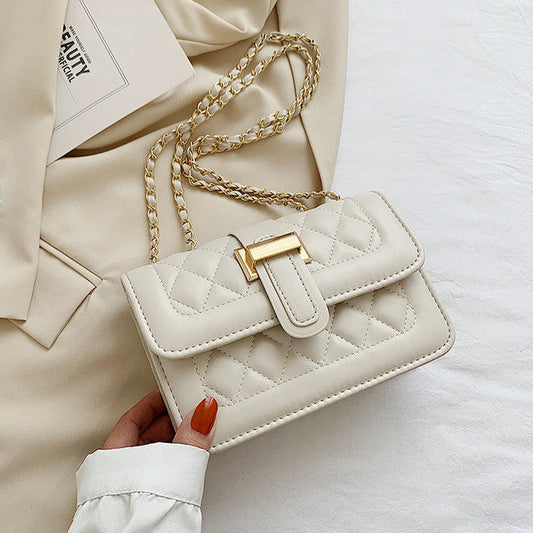 Dam Axelväska Elegant PU-Läder Kompakt Stil 1