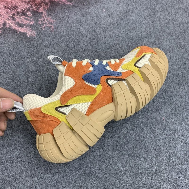 Kvinnors Sneakers Andningsbart Mesh Gummi 6