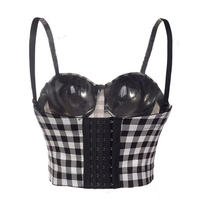 Dam Crop Top Casual Polyester Spandex-3