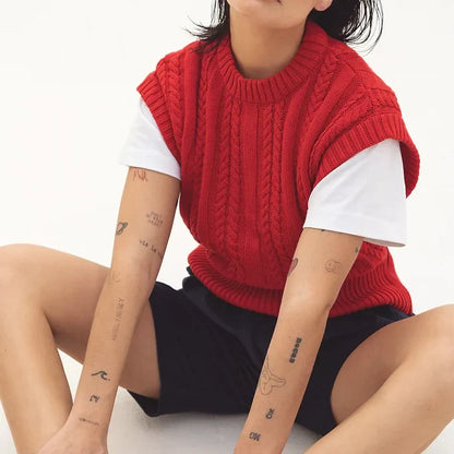 Dam Väst Klassisk Skräddarsydd Sladd Andningsbart Material-3