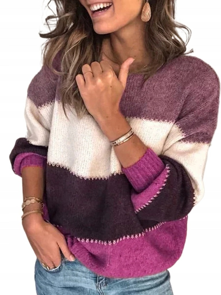 Variant image for Dam Tröja Modern Design Mjuk Material Avslappnad Passform-7