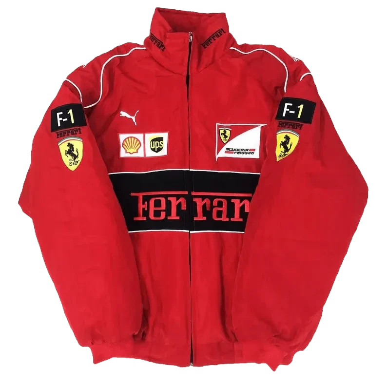 Variant image for Damjacka Röd Modern Polyester för Dam-1