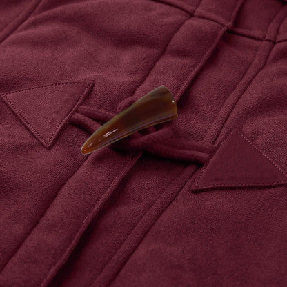 Dam Fleecejacka med Huva Mjuk och Trendig Fleece-3