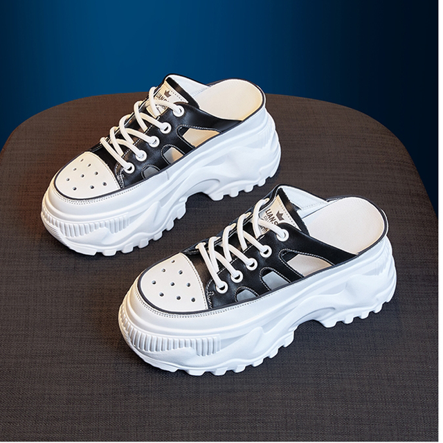 Bekväma Dam Loafers med Hög Klack 8,5 cm och Rund Tå - Elegant PU Skor för Vardags och Fest 7