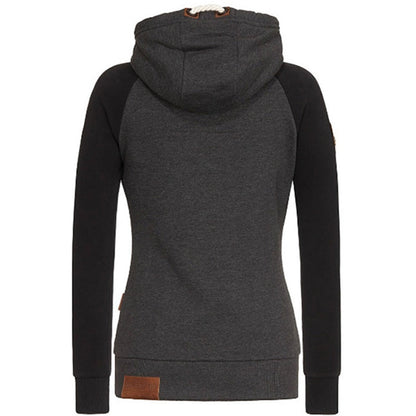 Kvinnors Hoodie Slim Fit Mjukt Andningsbart Tyg-2
