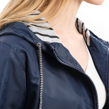 Dam Regnrock Elegant Vattentålig Snitt Hög Kvalitet-4