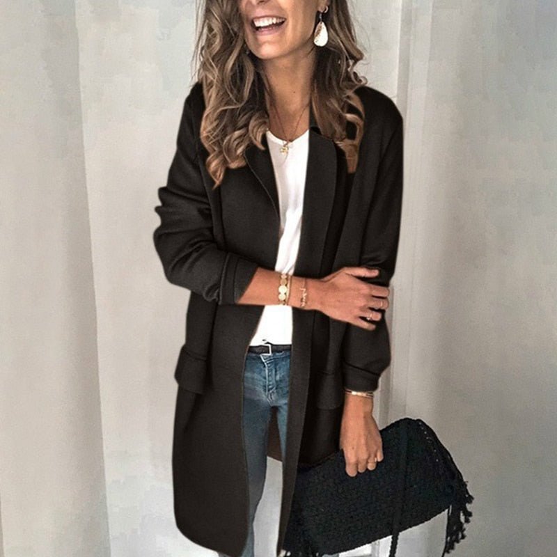 Lång Väst Dam i Lätt Bomull – Mångsidig och Bekväm Design för Sommaroutfits 11