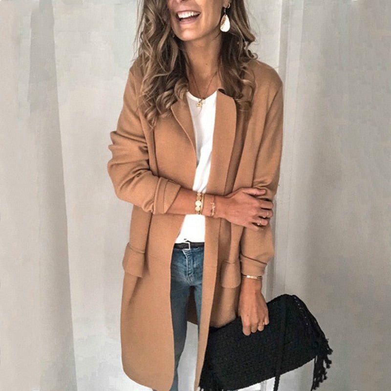 Lång Väst Dam i Lätt Bomull – Mångsidig och Bekväm Design för Sommaroutfits 12