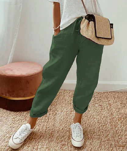 Herrbyxor Modern Design 100% Bomull Ergonomisk Passform 9