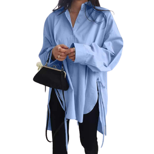 Lång Vinterjacka Dam Vattentålig Polyester med Praktiska Fickor – Elegant och Mångsidig Design för Kalla Dagar 9