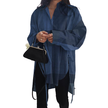 Lång Vinterjacka Dam Vattentålig Polyester med Praktiska Fickor – Elegant och Mångsidig Design för Kalla Dagar 3