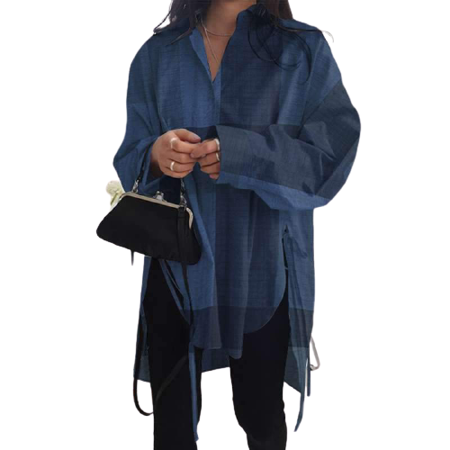 Lång Vinterjacka Dam Vattentålig Polyester med Praktiska Fickor – Elegant och Mångsidig Design för Kalla Dagar 11