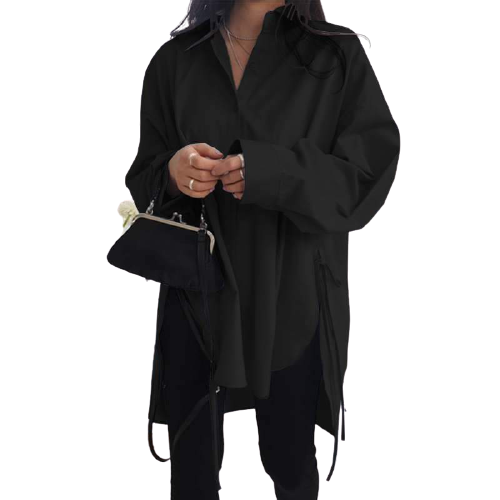 Lång Vinterjacka Dam Vattentålig Polyester med Praktiska Fickor – Elegant och Mångsidig Design för Kalla Dagar 14