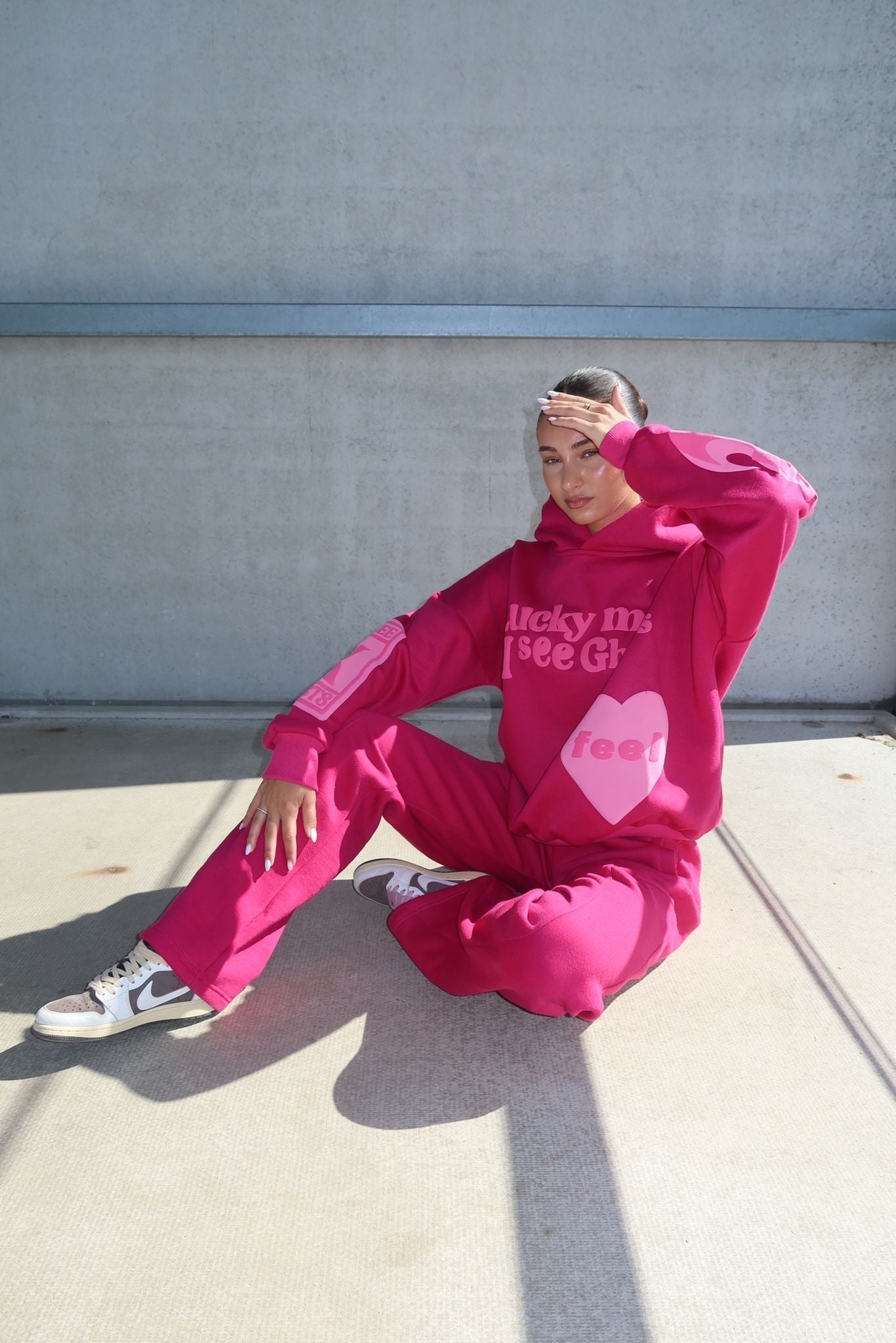 Kvinnors Träningsdräkt Sportig Polyester-4