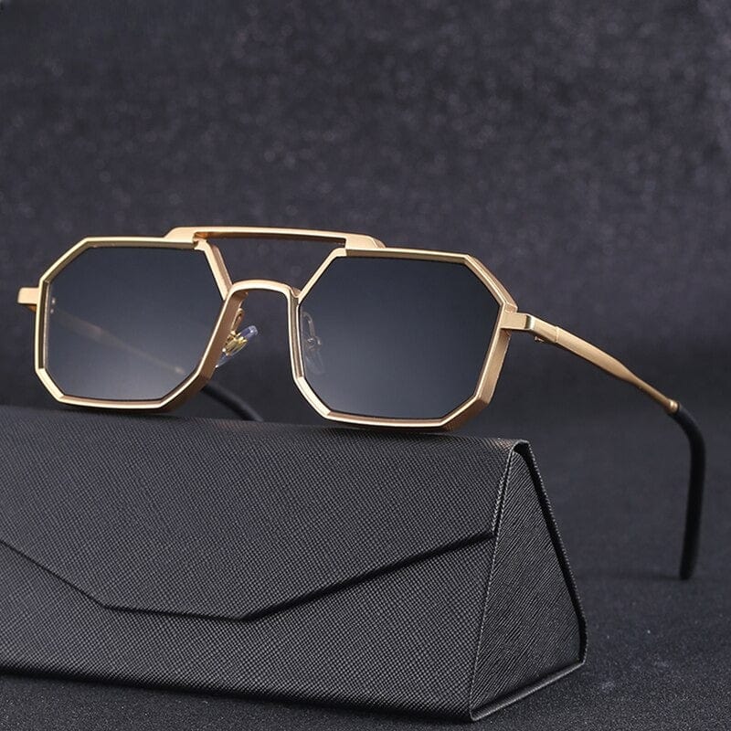Unisex Solglasögon UV400 Skydd Hållbar Ram-1