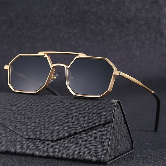 Unisex Solglasögon UV400 Skydd Hållbar Ram-1
