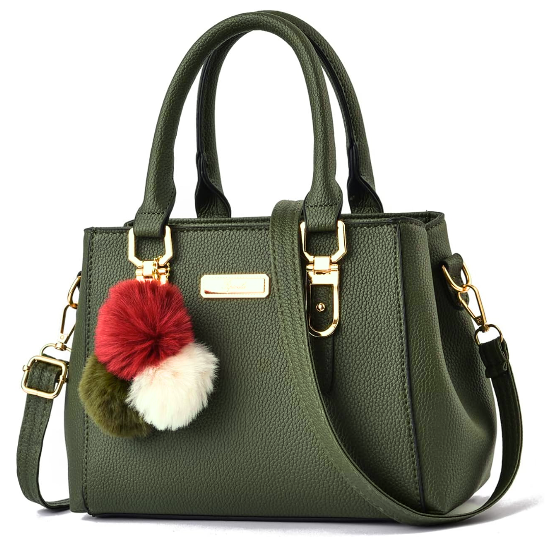 Damväska Crossbody Elegant PU-Läder med Justerbar Axelrem-2
