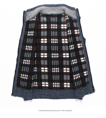 Dam Lång Vinterjacka Trendig Polyester-3