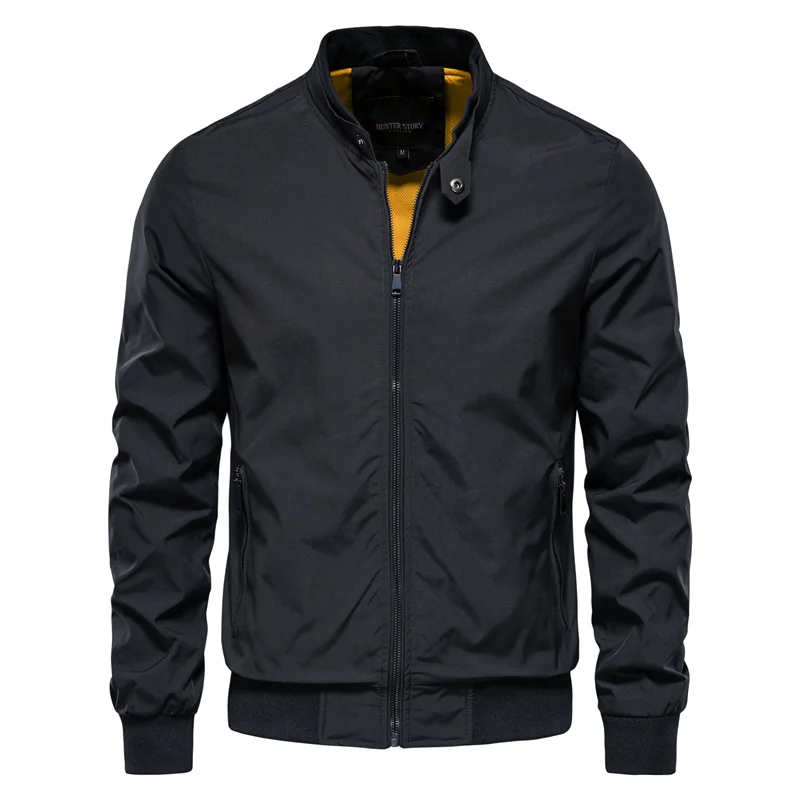 Herrjacka Praktisk Design Polyester för Våren-1
