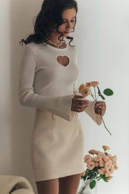 Dam Långärmad T-shirt Högkvalitativ Bomull Elegant Passform-6