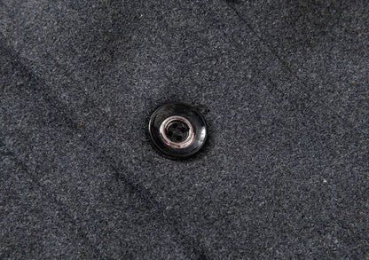 Herrjacka Lång Ull Elegant för Höst och Vinter-6