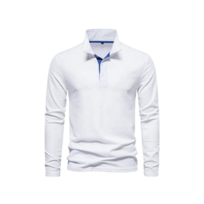 Herr Poloskjorta Klassisk Design Stil