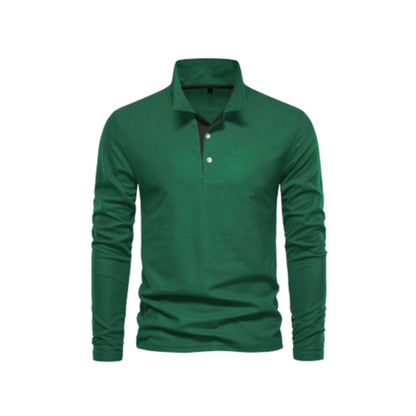 Herr Poloskjorta Klassisk Design Stil