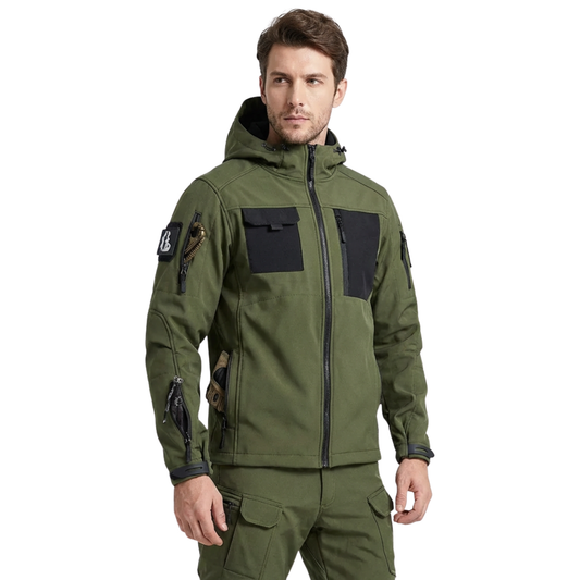 Herr Vattentät Termisk Kostym med Flera Fickor