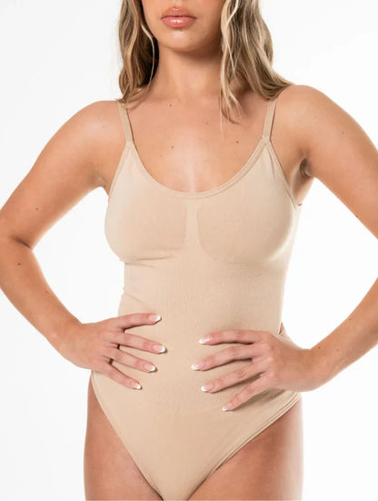 Dam Bodysuit Sömlös Justerbar Polyester 9