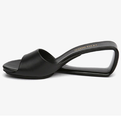 Variant image for Kvinnors Kilskor Kilklack Äkta Läder-37