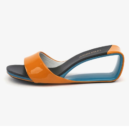 Variant image for Kvinnors Kilskor Kilklack Äkta Läder-49