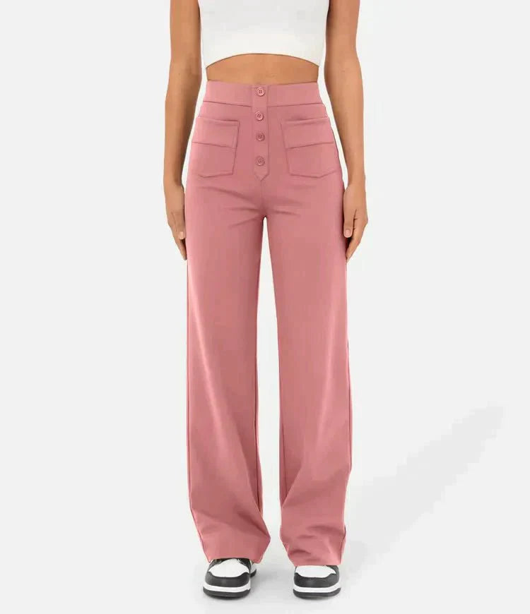 Kvinnors Byxor Trendig Design Högkvalitativ Polyester-2