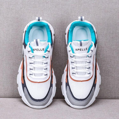 Unisex Sneakers Sportig Design Syntetmaterial 5