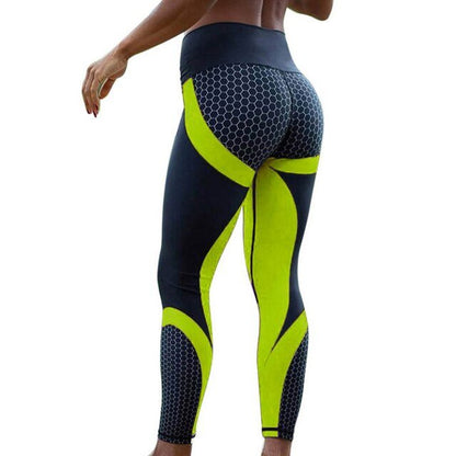 Variant image for Dam Yogaleggings Trendig Design Andningsbart Material-21