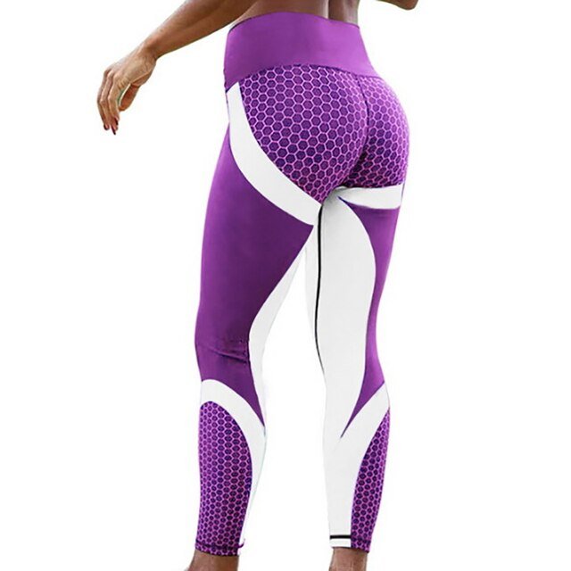 Variant image for Dam Yogaleggings Trendig Design Andningsbart Material-26