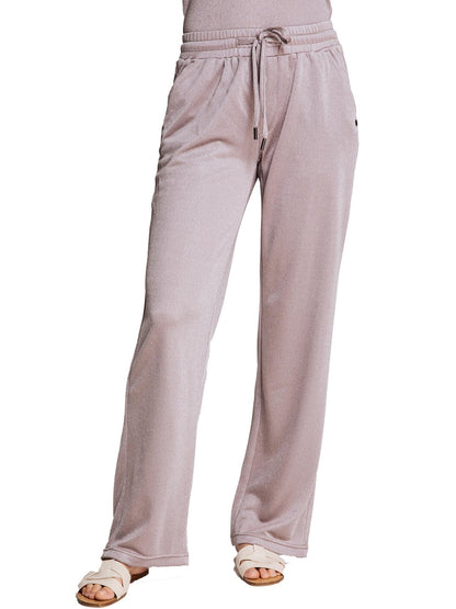 Variant image for Dam Byxor med Resår i Midjan Snygga Bred Snitt Mjuk Tyg-1