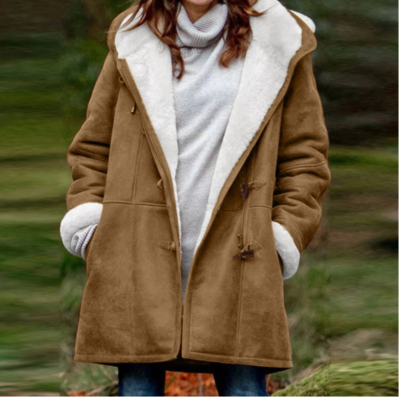 Damjacka Termisk Modern Polyester för Kvinnor-4