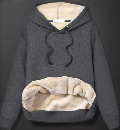 Variant image for Hoodie Herr Avslappnad Stil Mjuk Bomull-31