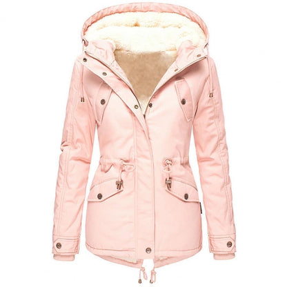 Variant image for Lång Vinterrock Dam Vattentät Parka i Bomull och Polyester-45