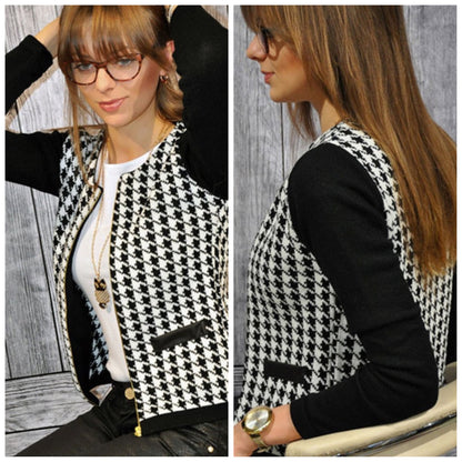 Dam Kofta Elegant Mönstrad Bomull och Polyester-3