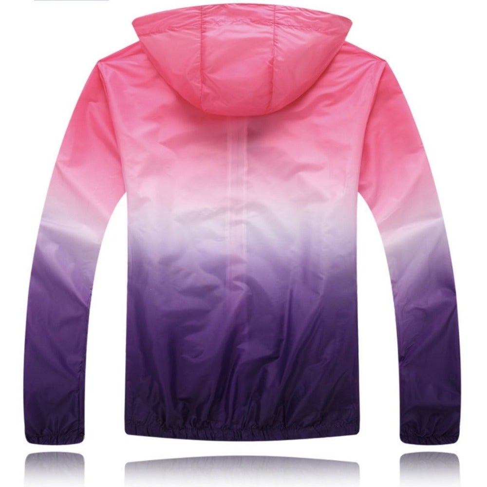 Dam Vindbrytare Trendig Polyester-3