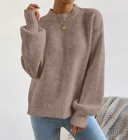 Variant image for Kvinnor Tröja Långa Ärmar Klassisk Mjukt Tyg-13