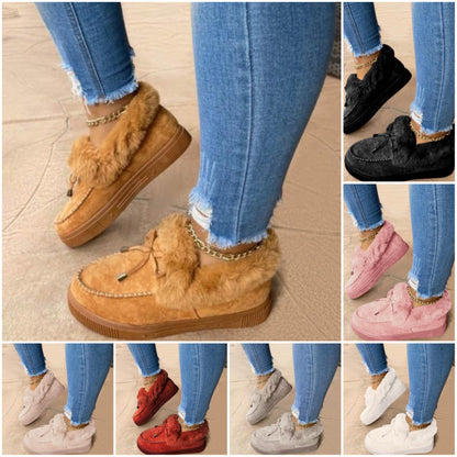 Fodrade Vinterstövlar Dam Elegant Bomull Polyester-6