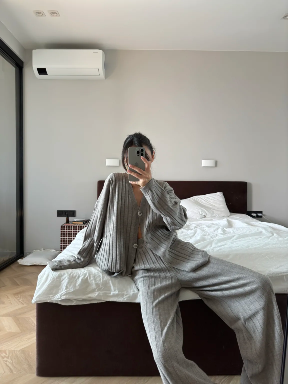 Damset Elegant Polyester Högkvalitativt-3