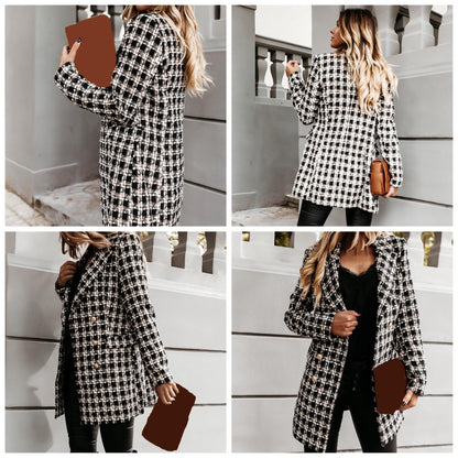 Dam Kappa Vintage Rak Passform Bomull Polyester-6