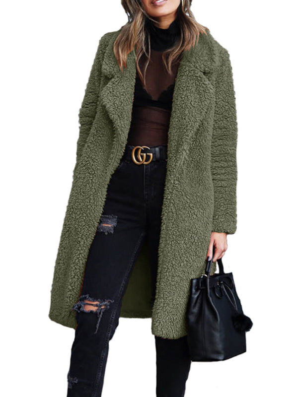 Damjacka Chic och Mysig Högkvalitativ Polyester Jacka för Damer-4