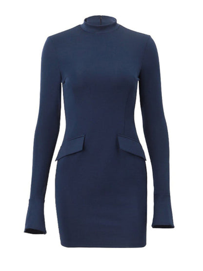 Dam Kjol Figurformad Design Polyester Elastan-2