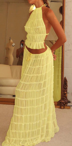 Variant image for Dam Sommarklänning Spets Lätt och Luftig Design för Bröllopsgäst-9