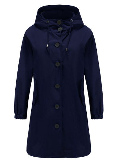 Variant image for Vattentät Vinterjacka Dam med Huva och Vindtät Krage Syntetisk Material-8